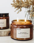 DRIFT TRADING CO | XL CANDLE - BERGAMOT, CEDAR + TOBACCO
