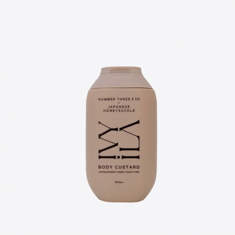 IVY ILA | NUMBER THREE // III | JAPANESE HONEYSUCKLE BODY CUSTARD