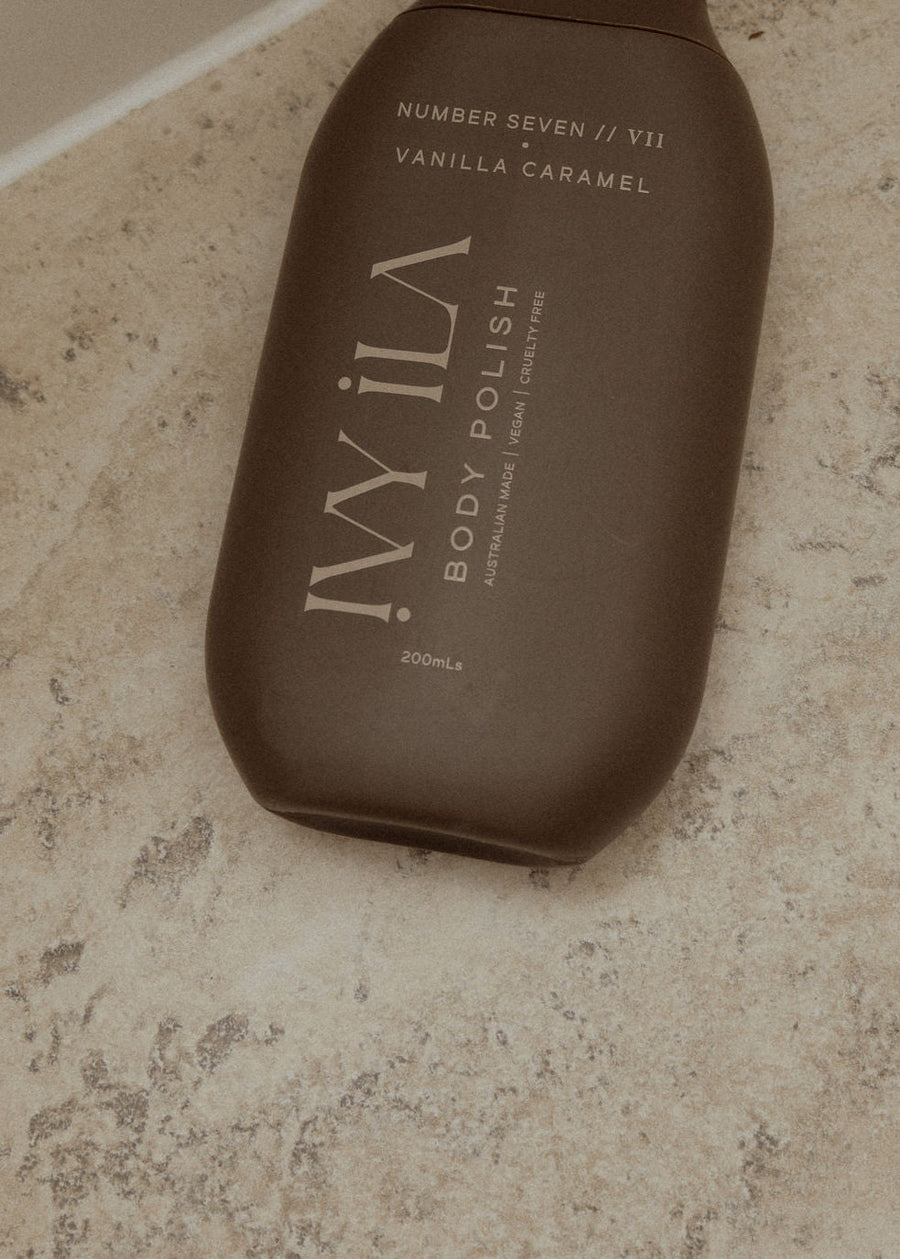IVY ILA | NUMBER SEVEN // VII | VANILLA CARAMEL BODY POLISH