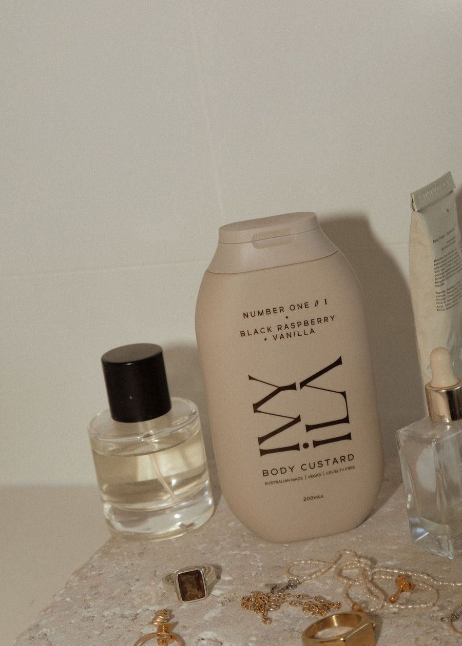 IVY ILA | NUMBER ONE // I | BLACK RASPBERRY + VANILLA BODY CUSTARD