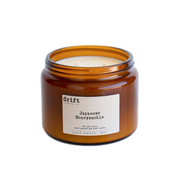 DRIFT TRADING CO | XL CANDLE - JAPANESE HONEYSUCKLE