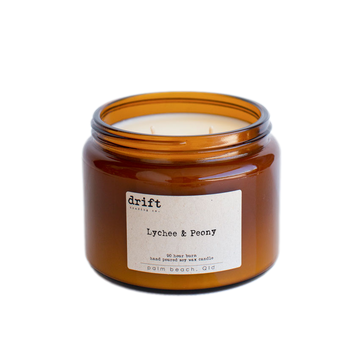 DRIFT TRADING CO | XL CANDLE - LYCHEE + PEONY