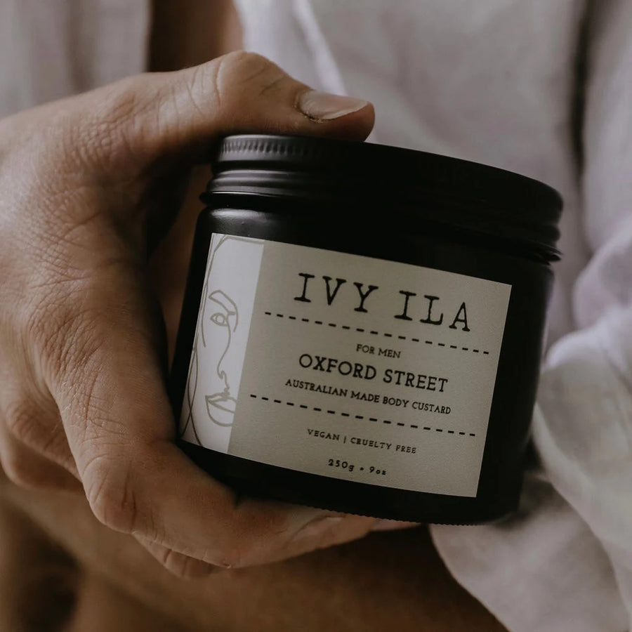 IVY ILA | FOR MEN | OXFORD STREET BODY CUSTARD