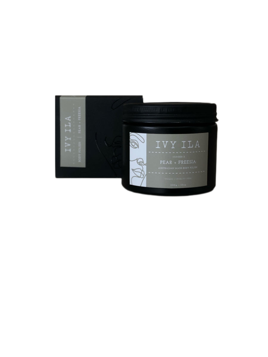 IVY ILA | NUMBER X | PEAR + FREESIA BODY POLISH